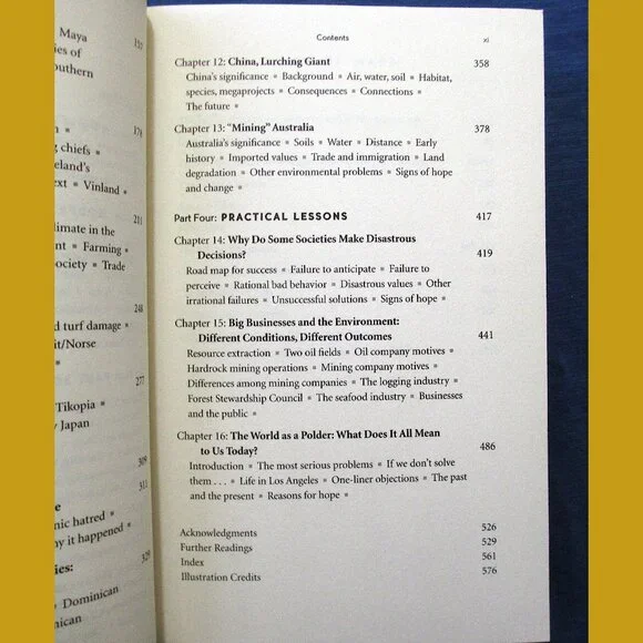Book - Collapse: How Societies Choose to Fail or Succeed, by Jared Diamond - Picture 9 of 15